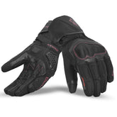 BELA Frost Shield Guantes Negro / Burdeos Burgundy