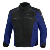 SHUA IMMORTAL CHAQUETA DE MOTO DE HOMBRE NEGRO AZUL – Maximomoto ES