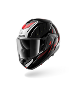 SHARK OXO SPEED-TECH Blanco Rojo NEGRO Casco De Moto