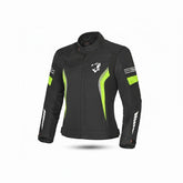 BELA BRADLEYCHAQUETA DE MUJER TEXTIL NEGRO AMARILLO FLOUR – Maximomoto ES