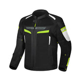 BELA SPRINTER MEN'S TEXTILE JACKET BLACK FLUORESCENT YELLOW – Maximomoto ES