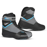 BELA BLAZE LADY BOTAS DE MOTO PIEL NEGRO GRIS TURQUOISE – Maximomoto ES