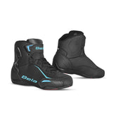 BELA - Botas Jet Evo Piel Lady Negro/Turquesa – Maximomoto ES