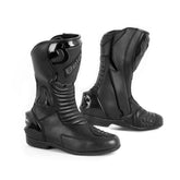 BELA – Schwarze Rennsport-Lederstiefel – Maximomoto ES