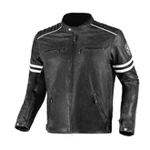 BELA - CHAQUETA PIEL TERMINATOR NEGRO – Maximomoto ES