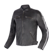 BELA - Chaqueta Piel Craft Negro – Maximomoto ES