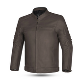 BELA - Chaqueta Piel Marlon Marrón – Maximomoto ES