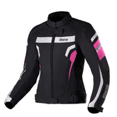BELA - Chaqueta Textil Rebel RiderLady Negro Rosa Fluor – Maximomoto ES