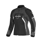 BELA ELANUR CHAQUETA DE MOTO MUJER NEGRO GRIS – Maximomoto ES