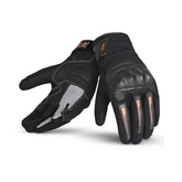 BELA - Drift Textilhandschuh Schwarz/Orange – Maximomoto ES