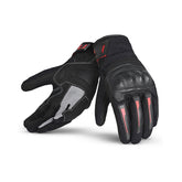 BELA - Guante Textil Drift Negro/Rojo – Maximomoto ES