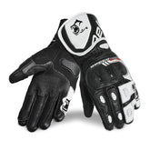 BELA Lemox Rennhandschuhe Herren Schwarz/Weiß – Maximomoto ES