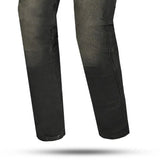 BELA DRIFTER Herrenjeans, Größe 34L, Khaki/Schwarz