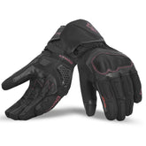BELA Frost Shield Guantes Negro / Burdeos Burgundy – Maximomoto ES