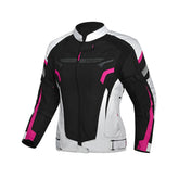 BELA HIGHLAND MOTO CHAQUETA DE MOTO MUJER HIELO ROSA – Maximomoto ES