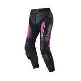 PANTALONI IN PELLE DA DONNA BELA ROCKET NERO ROSA – Maximomoto ES