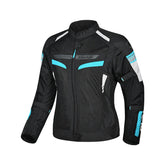 BELA SPRINTER DAMEN-TEXTILJACKE SCHWARZ TÜRKIS – Maximomoto ES