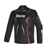 BELA STAR LIGHT NINOS MOTO TEXTILE CHAQUETA NEGRO – Maximomoto ES