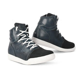 BELA - Baika Sneaker Blaue Lederstiefel – Maximomoto ES