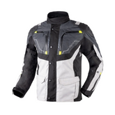 BELA - Nordic 4 Textiljacke Eis/Grau/Schwarz/Gelb – Maximomoto ES