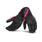 BELA - GUANTE PIEL HIGHWAY WINTER WP LADY NEGRO/ROSA – Maximomoto ES