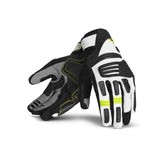 BELA - Arizon Man Textilhandschuh Schwarz/Weiß/Fluo Gelb – Maximomoto ES