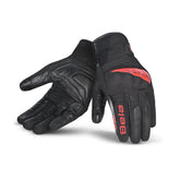 BELA - Guante Textil Boom Winter WP.Lady Negro/Rojo – Maximomoto ES