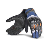 BELA - Guantes Textil Daring Man Azul/Naranja – Maximomoto ES