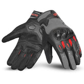 BELA - Guantes Textil Daring Man Rojo/Gris/Negro – Maximomoto ES