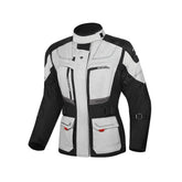 BELA TRANSFORMER CHAQUETA DE MOTO MUJER HIELO GRIS NEGRO – Maximomoto ES