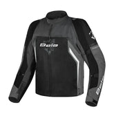 BELA CORDANIEL CHAQUETA DE MOTO HOMBRE NEGRO GRIS OSCURO – Maximomoto ES