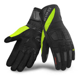 BELA - Highway Winter WP Lady Lederhandschuh Schwarz/Fluo Gelb – Maximomoto ES