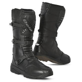 BELA SENIOR WP SCHWARZE LEDER-MOTORRADSTIEFEL – Maximomoto ES