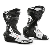 BELA SPEEDO 2.0 BOTAS DE MOTO PIEL NEGRO BLANCO – Maximomoto ES