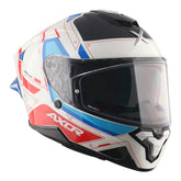 AXOR BRUTALE RYDEN CASCO INTEGRL DE MOTO BLANCO ROJO – Maximomoto ES