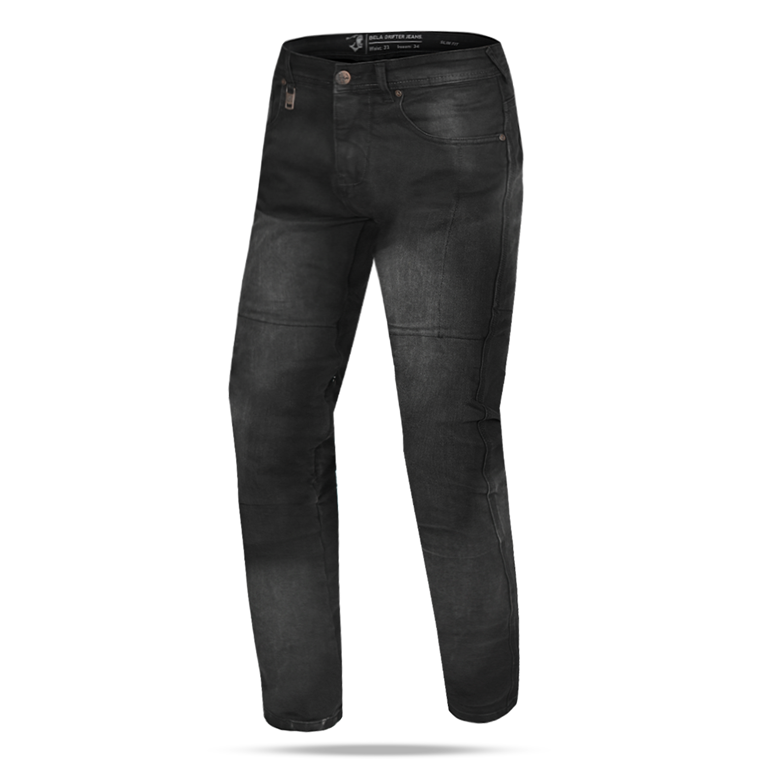 BELA DRIFTER PANTALON DE HOMBRE DENIM JEANS 34L TIE & DYE NEGRO