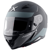 AXOR HUNTER TURBO CASCO INTEGRAL DE MOTOCICLETA NG MATE_GRIS