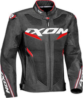 IXON DRACO Men's Motorcycle Textile Jacket Black White Red – Maximomoto ES