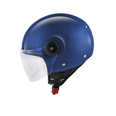 KAPPA KV40S Moto Cara Abierta Casco Azul Metalizado Mate – Maximomoto ES