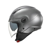 Casco moto jet KAPPA KV57B grigio lucido – Maximomoto ES
