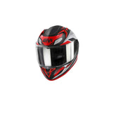 GIVI 50.8 CORAJUDA Casco integral de moto Negro Titanio Rojo