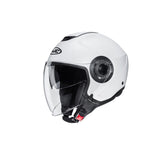 HJC i40N UNI Casco De Moto Jet En Blanco Perla