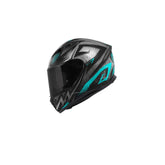 Casco integrale da moto GIVI 50.7 Rebel Nero opaco Azzurro – Maximomoto ES