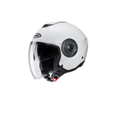 HJC i40N UNI Casco Abierto Para Moto Semiplano Blanco Perla