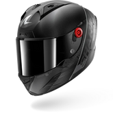 SHARK AERON SPEED-TECH Mat Carbon Anthra NEGRO Casco De Moto