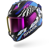 SHARK SKWAL i3 SPEED-FANCY NEGRO Blanco Azul Casco De Moto – Maximomoto ES