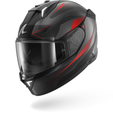 SHARK SKWAL i3 MEKARIUM Mat NEGRO Anthra Rojo Casco De Moto – Maximomoto ES