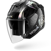 SHARK SKWAL JET VENUM CASCO DE MOTO CROMO NEGRO ANTRACITE – Maximomoto ES
