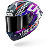 SHARK AERON-GP FIM RACING #2 REPLICA ZARCO SIGNATURE 2026 CASCO DE MOTO CARBONO VIOLETA CROMO – Maximomoto ES