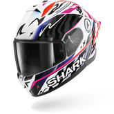 SHARK SKWAL CUP SPEED-FANCY Blanco Negro Naranja Casco De Moto